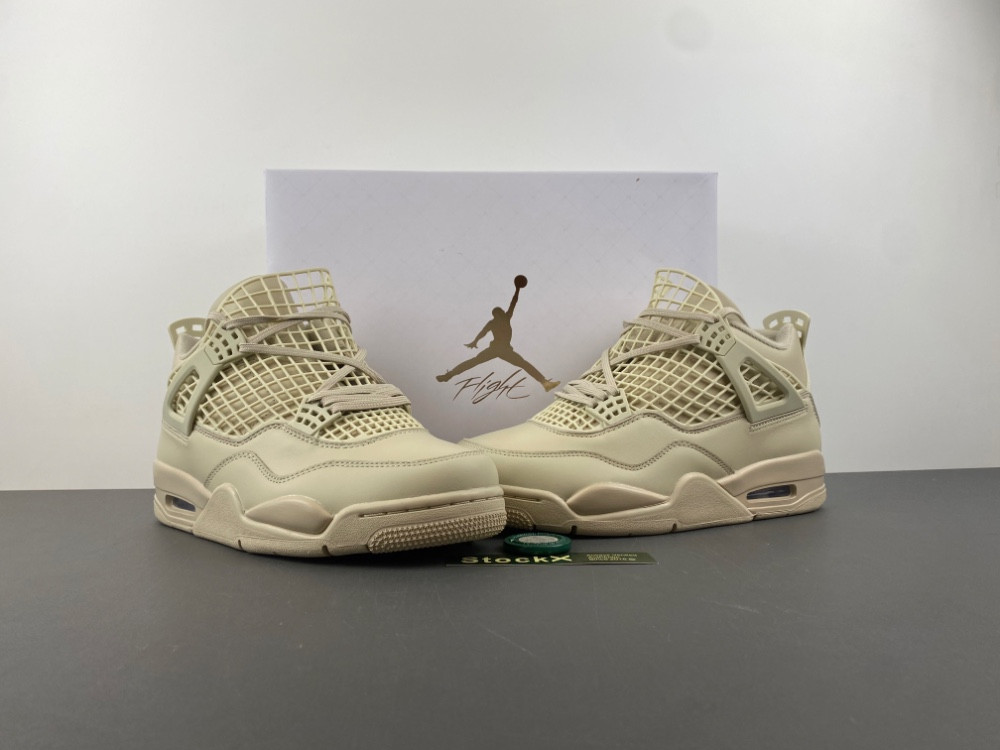 Air Jordan 4 WMNS NET "Rattan" FN7251-200