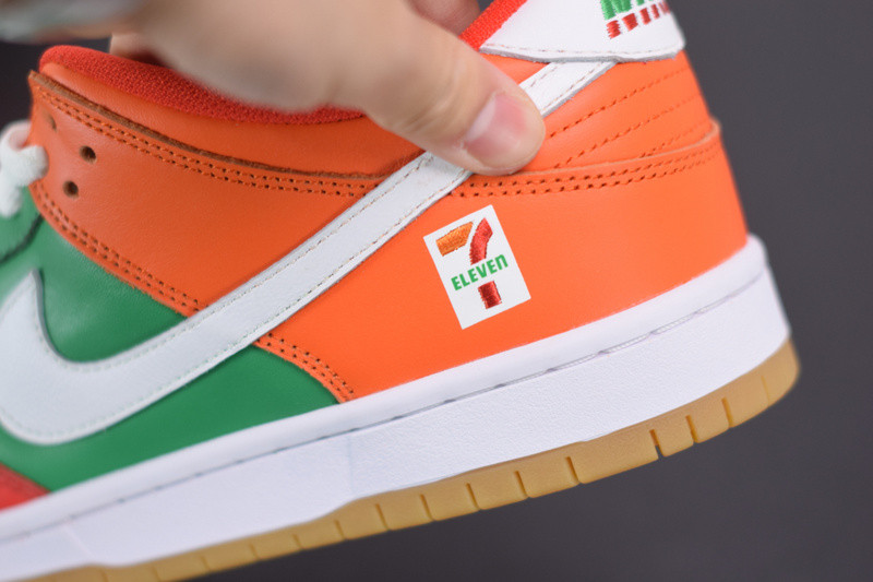 nike dunk low nike red orange green cz5130-600