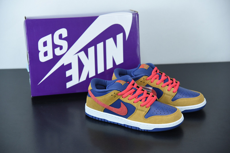 nike sb dunk low reverse papa bear bq6817-701
