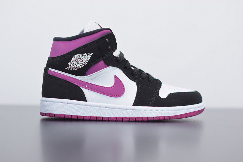 air jordan 1 mid magenta bq6472-005