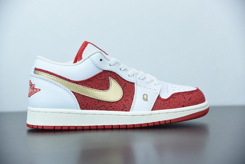 air jordan 1 low “spades” dj5185-100