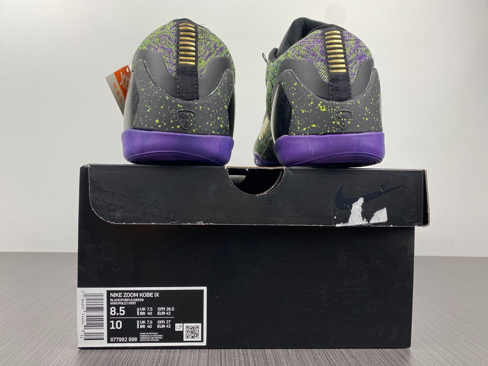 nike zoom kobe 9 elite low ‘manba moment‘’ id 677992-998