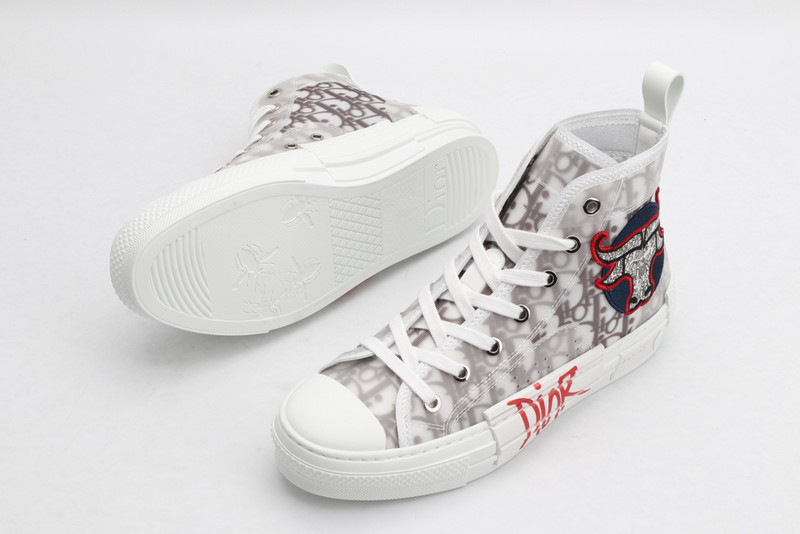 dio* b23 oblique high-top sneaker