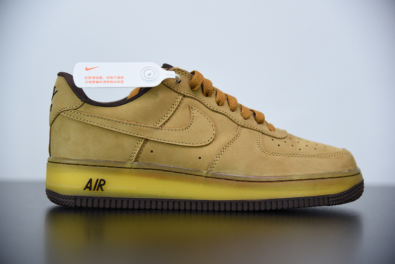 nike air force 1 low wheat dark mocha dc7504-700