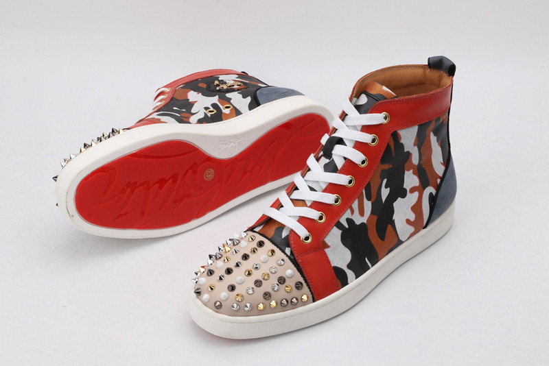 chian louin high top sneaker
