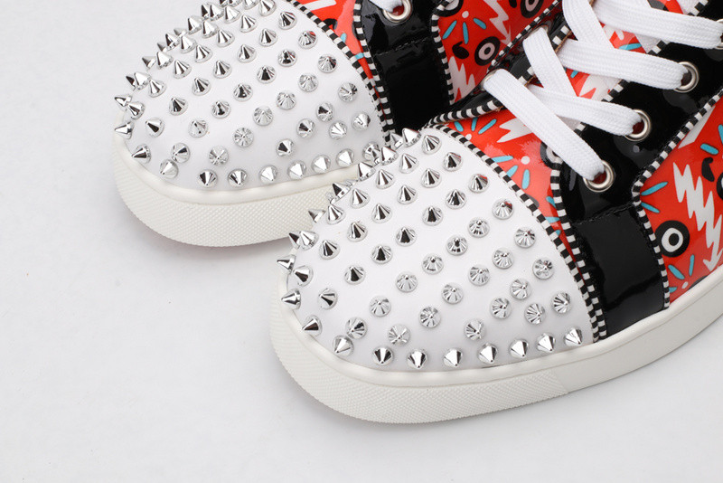 chian louin high top sneaker