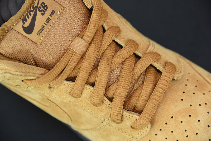 nike sb dunk low “wheat mocha” bq6817-204