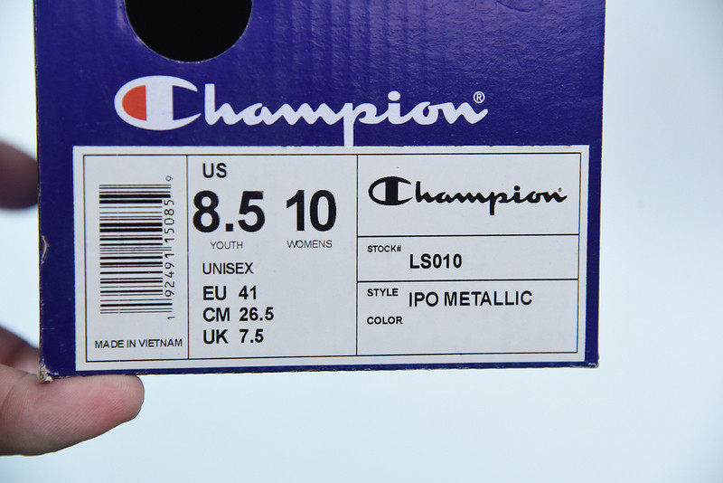 champion ipo metallic