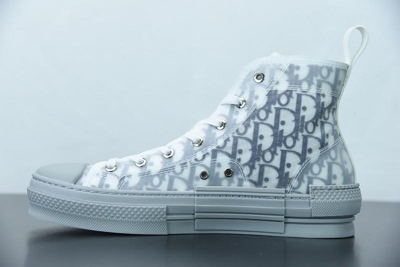 dio* b23 oblique high-top sneaker