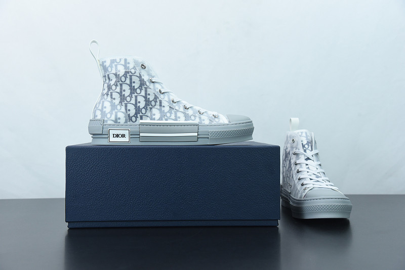 dio* b23 oblique high-top sneaker