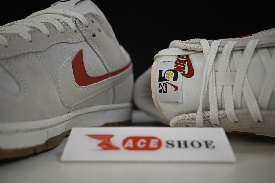 nike dunk low se 85 double swh sail orange (w) do9457-100