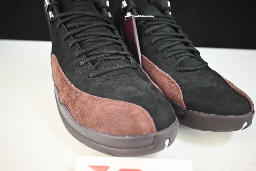 a ma maniére x air jordan 12 “black” dv6989-001