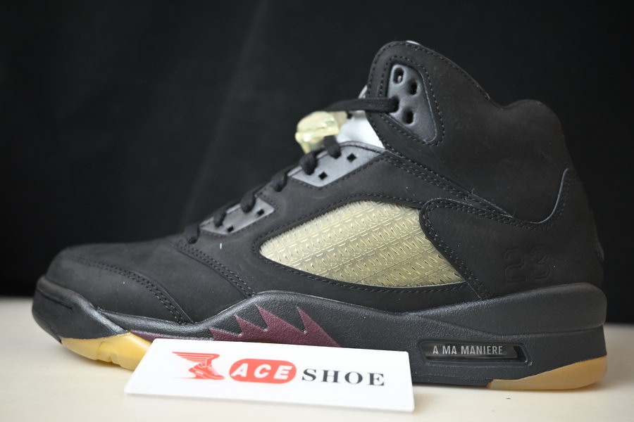 a ma maniÉre x air jordan 5 “black” fd1330-001
