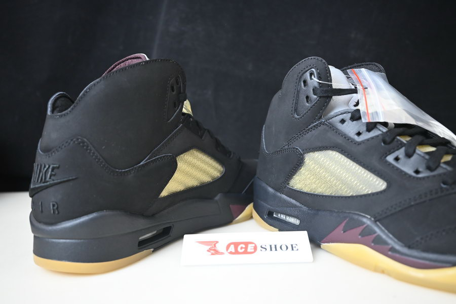 a ma maniÉre x air jordan 5 “black” fd1330-001
