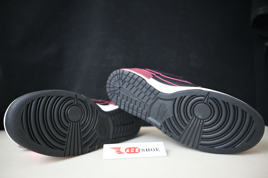 nike dunk low disrupt 2 black dark beetroot dv4024-003