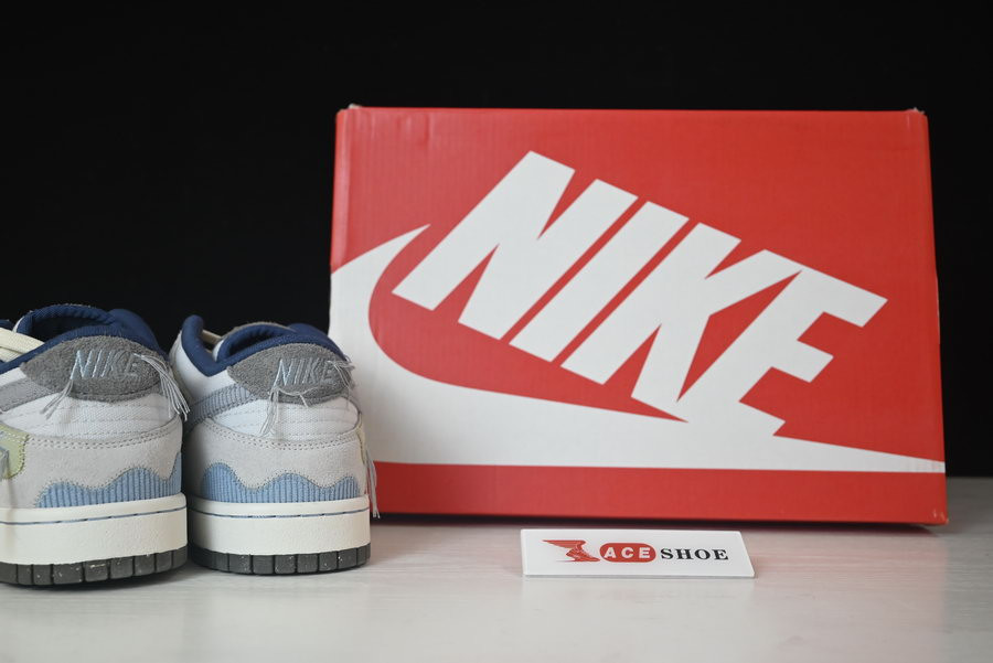 nike dunk low "bright side" (grey) dq5076-001