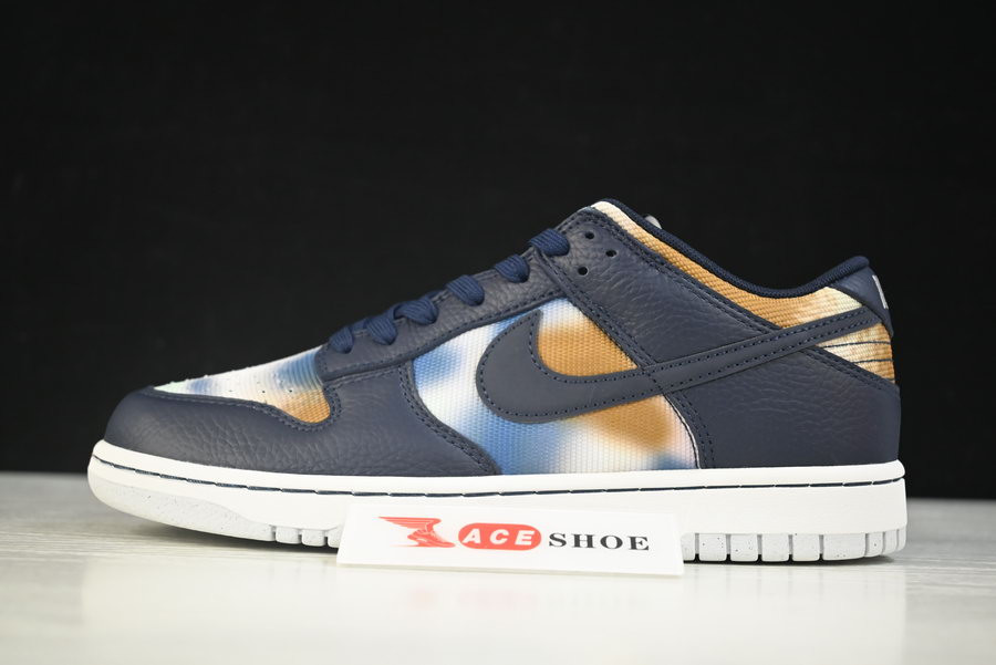 nike dunk low graffiti navy dm0108-400