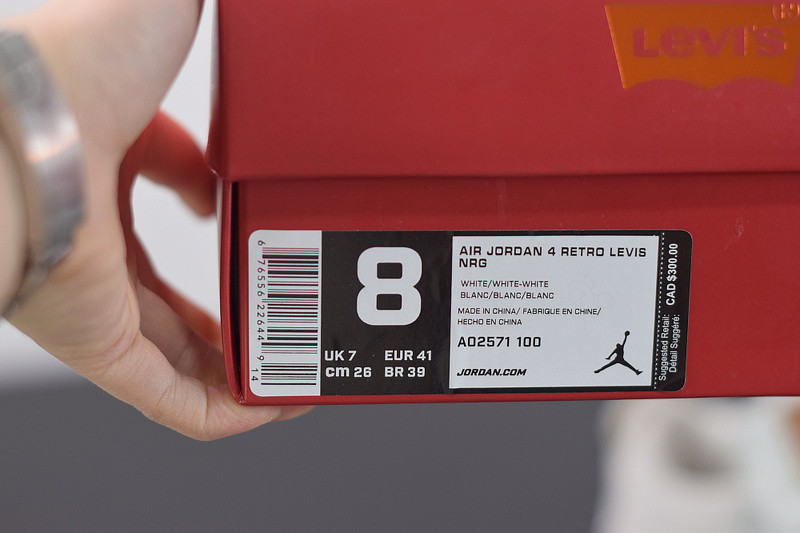 air jordan 4 retro L*v*s nrg "levi