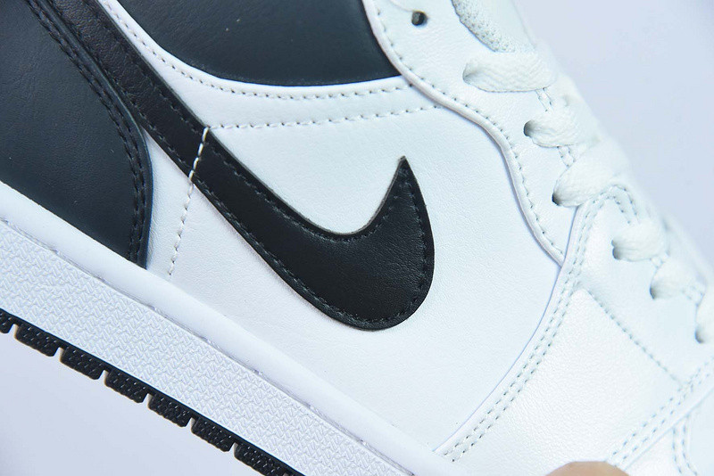 air jordan 1 low white black 553560-132