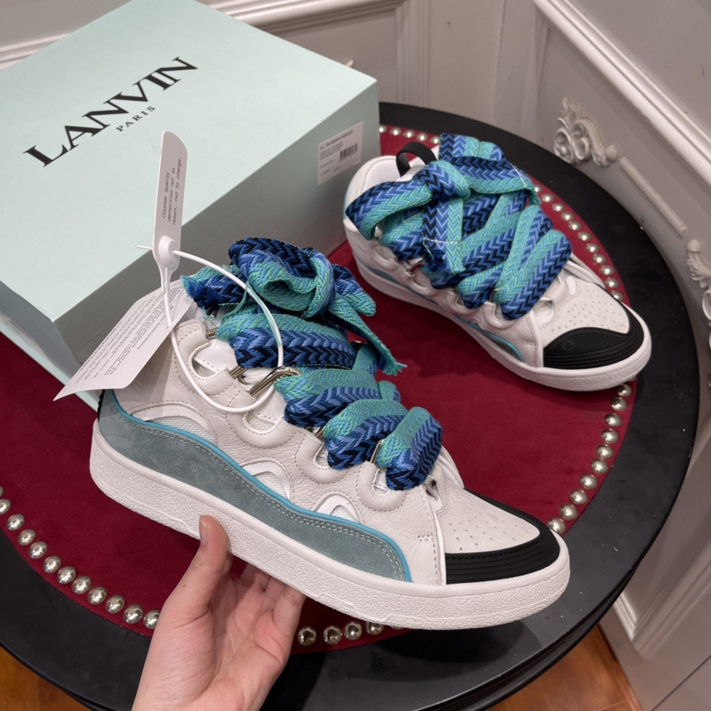 lanvin curb sneaker