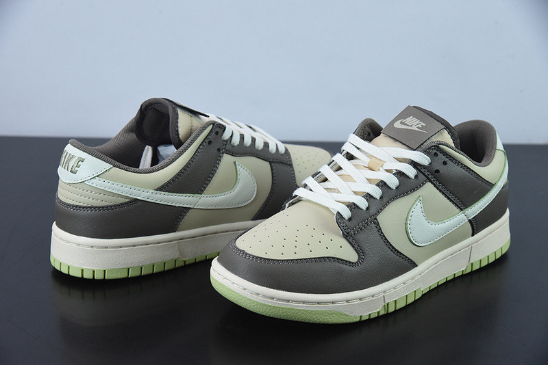 nike sb dunk low"sail olive grey fb4960-21