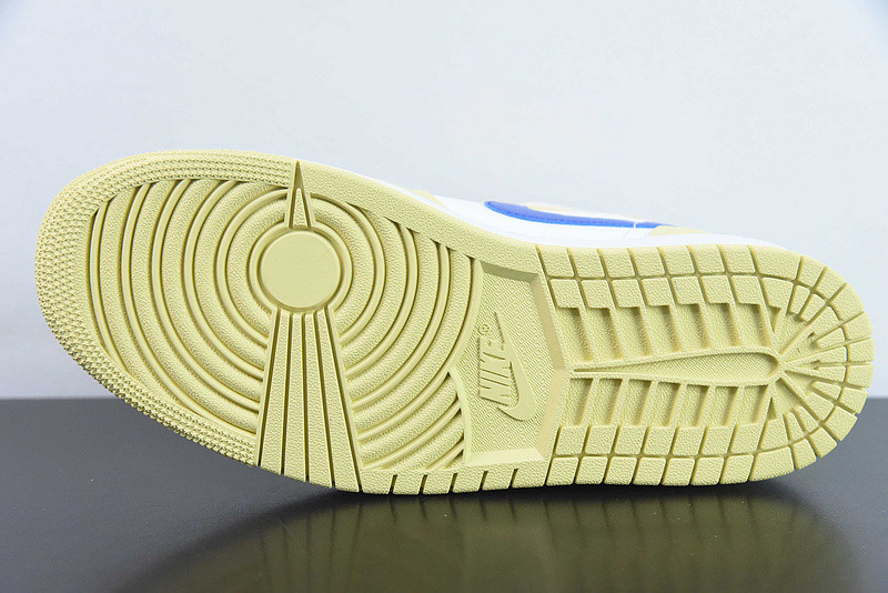 air jordan 1 mid lemon wash bq6472-701