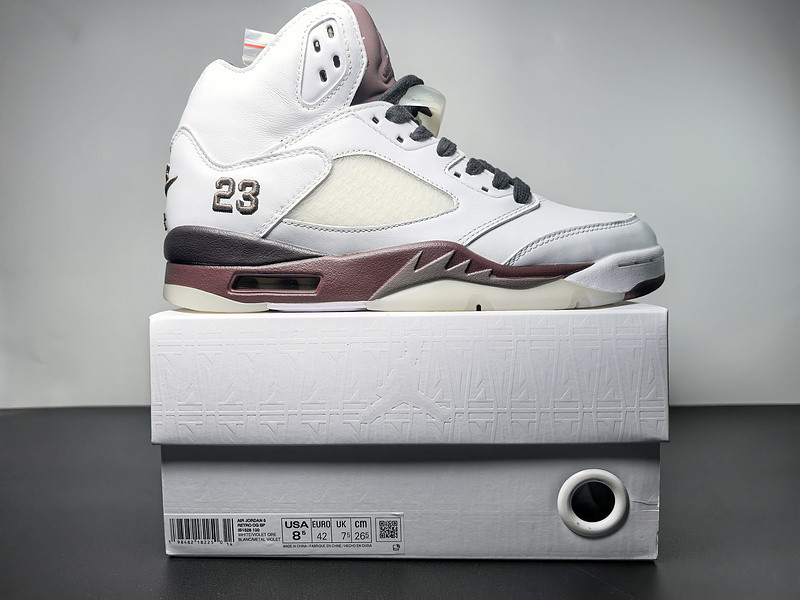 A Ma Maniere Air Jordan 5 Violet Ore 2025 IB1528-100