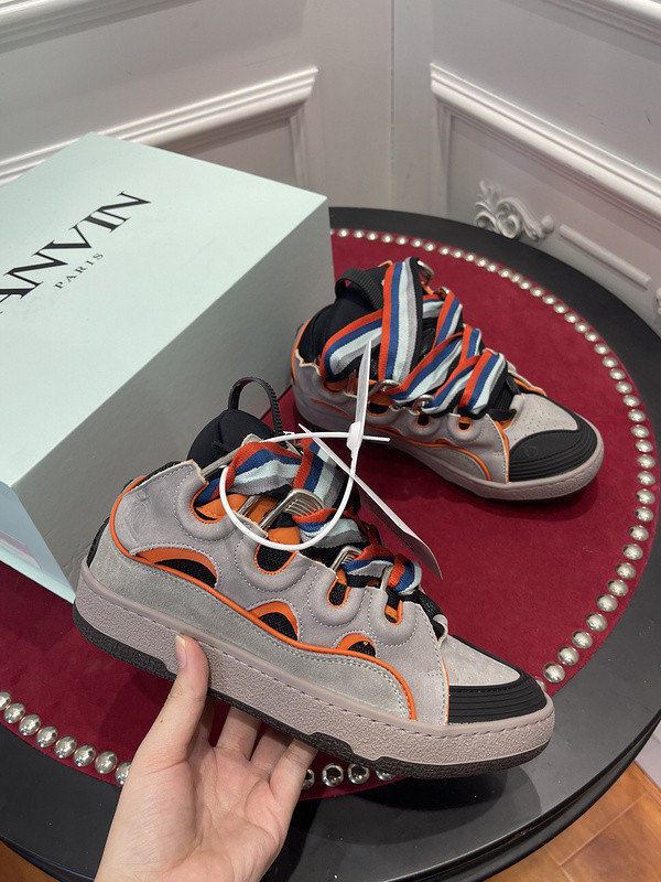 lanvin curb sneaker
