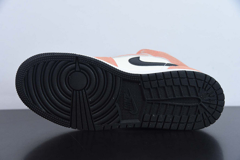 air jordan 1 mid gs “orange suede” dv1336-800