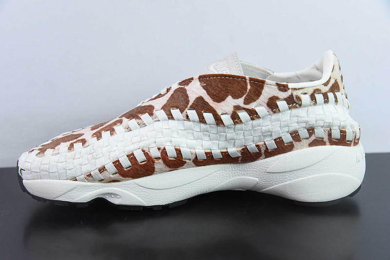 nike air footscape woven "cow print" fb1959-100