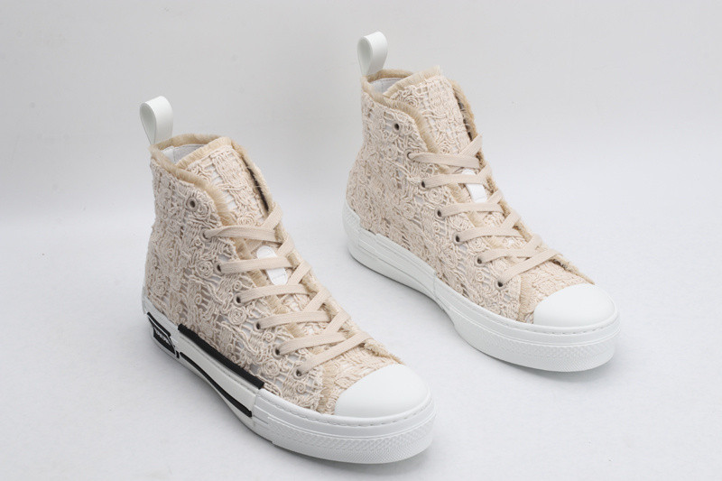 dio* b23 oblique high-top sneaker