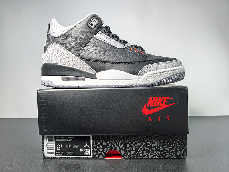 Air Jordan 3 OG “Black Cement” DN3707-010