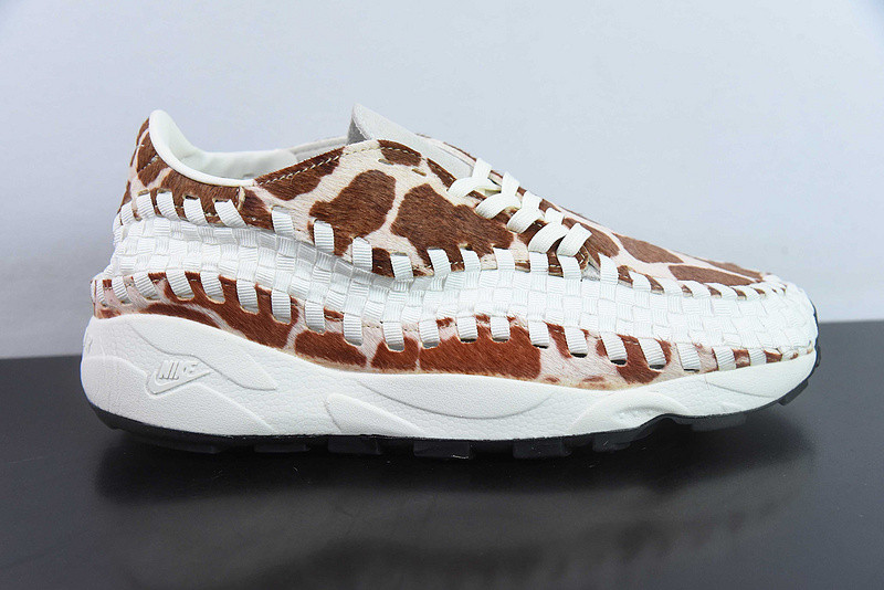 nike air footscape woven "cow print" fb1959-100