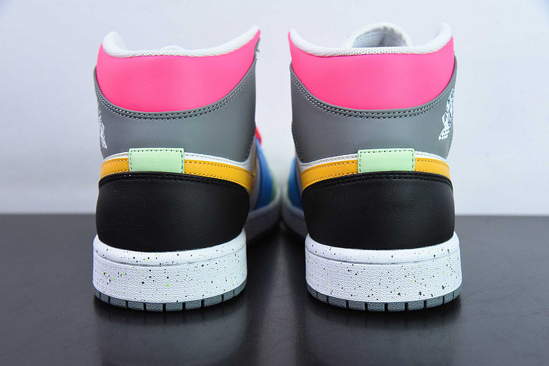 air jordan 1 mid gs multi-color fn1190-100