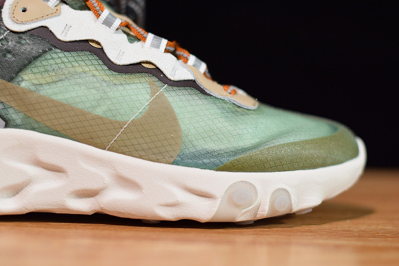 nike react element 87 undercover green mist bq2718-300