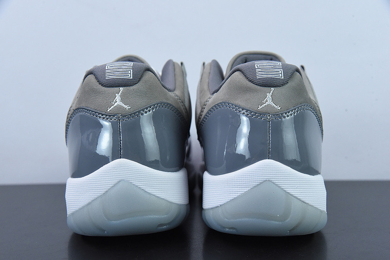 air jordan 11 retro low "cool grey" 528895-003