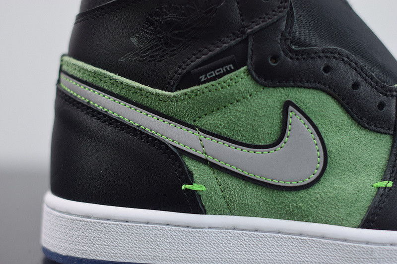 air jordan 1 high zoom “rage green” ck6637-002