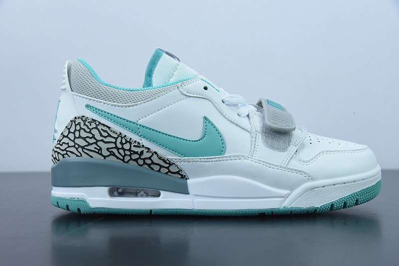 air jordan legacy 312 low “white turquoise'' cd7069-130