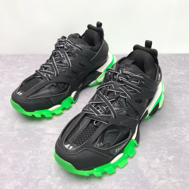 bc track mule clear sole sneakers 3.0 led