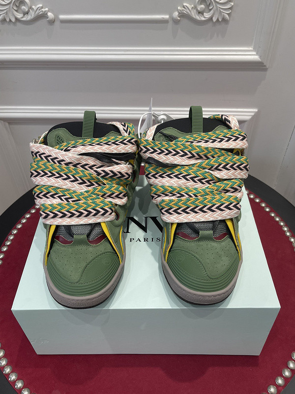 lanvin curb sneaker