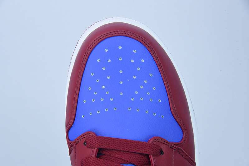 air jordan 1 low pomegranate medium blue dc0774-604