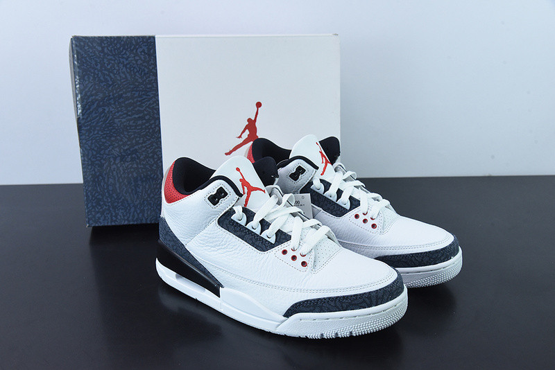 air jordan 3 retro se-t co jp fire red denim cz6433-100