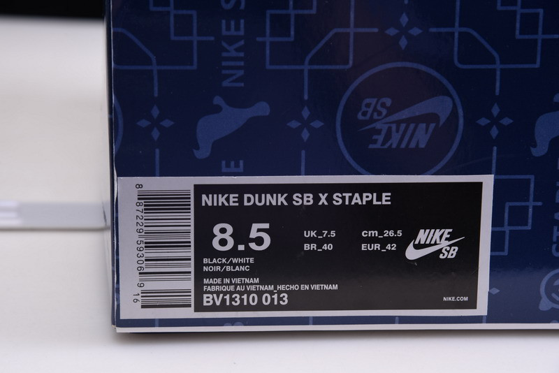 nike sb dunk low “panda pigeon” bv1310-013