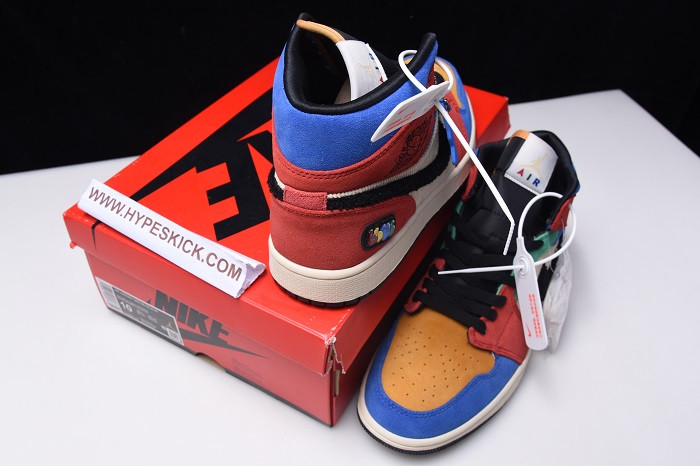 air jordan 1 mid se fearless blue the great cu2805-100