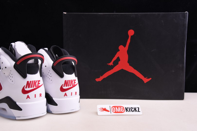 air jordan 6 retro "carmine" 2021 ct8529-106