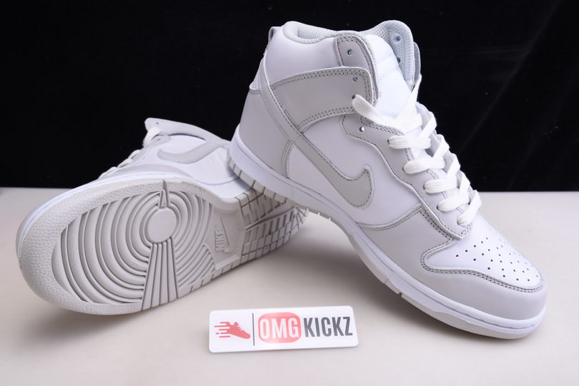 nike dunk high retro white vast grey （2021）dd1399-100
